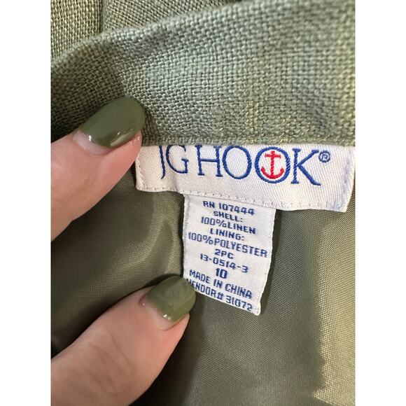 Elegant Green Maxi Skirt - Picture 9 of 10